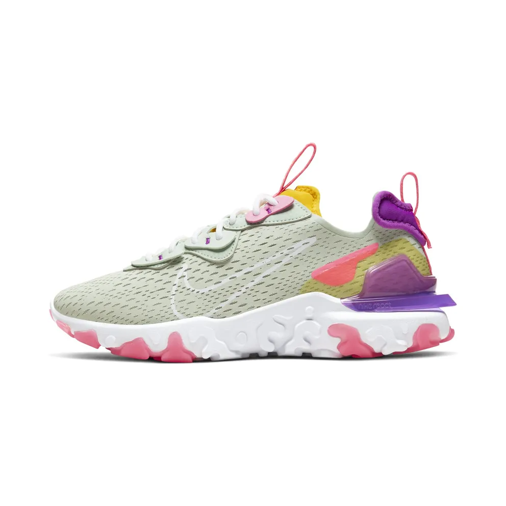Nike React Vision Pistachio Frost (W) Pistachio Frost/Vivid Purple-Speed Yellow-White (CI7523-300)