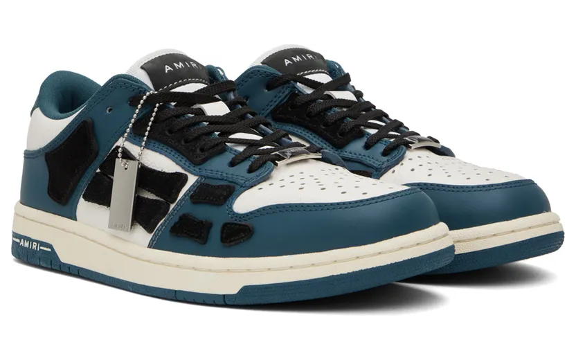 AMIRI Red Skel Low-Top Sneakers (AW22MFS003) (4)