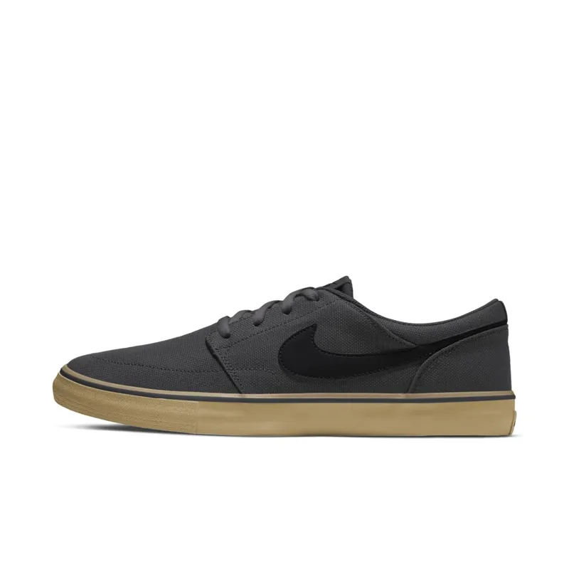 Nike  SB Solarsoft Portmore 2 Dark Grey Dark Grey Black Black (880268-009)