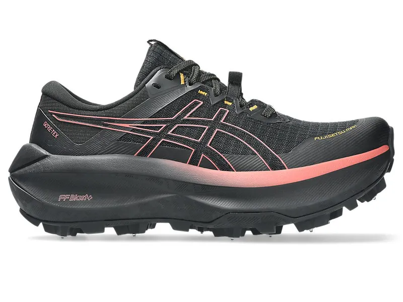 ASICS FUJISETSU MAX GTX “Black / Dark Pink Clay” (1012B893-001)