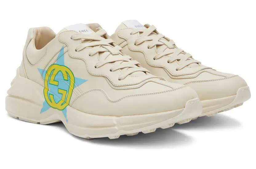 Gucci Beige Rhyton Sneaker (692935 DRW00) (4)