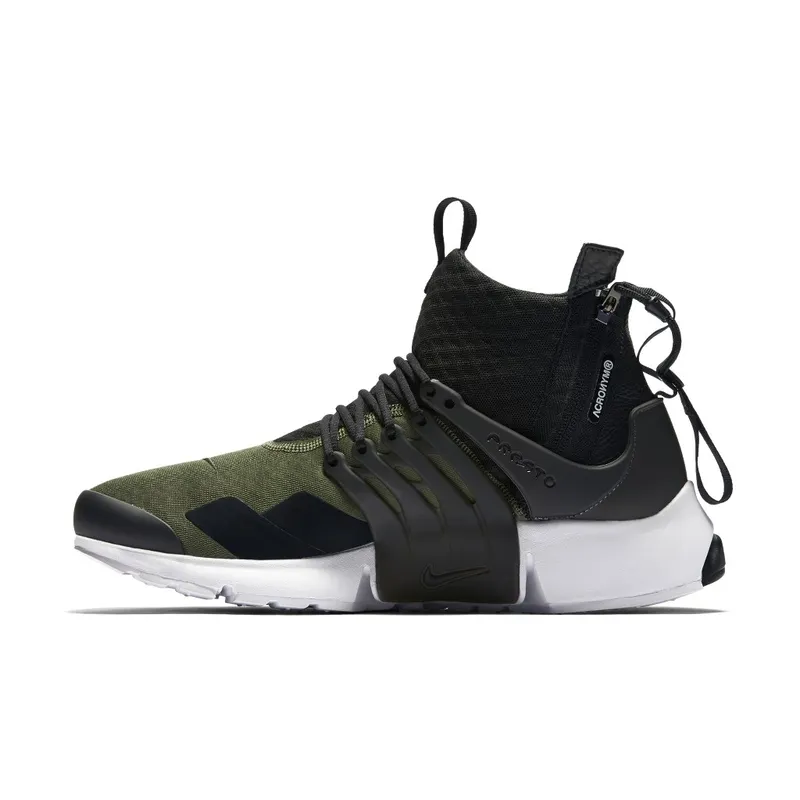 Nike Air Presto Acronym Olive Medium Olive/Dust-Black (844672-200)