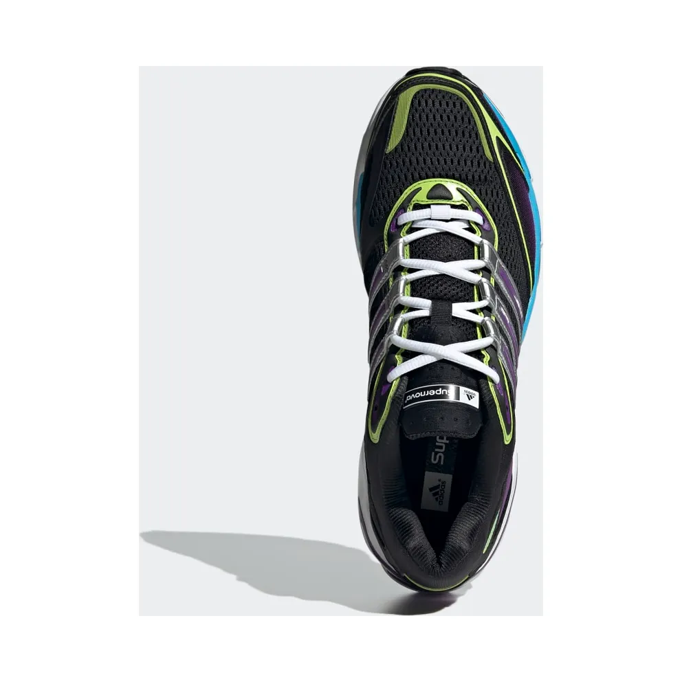 Adidas Supernova Cushion 7 Core Black / Silver Metallic / Semi Solar Green (GY5931)