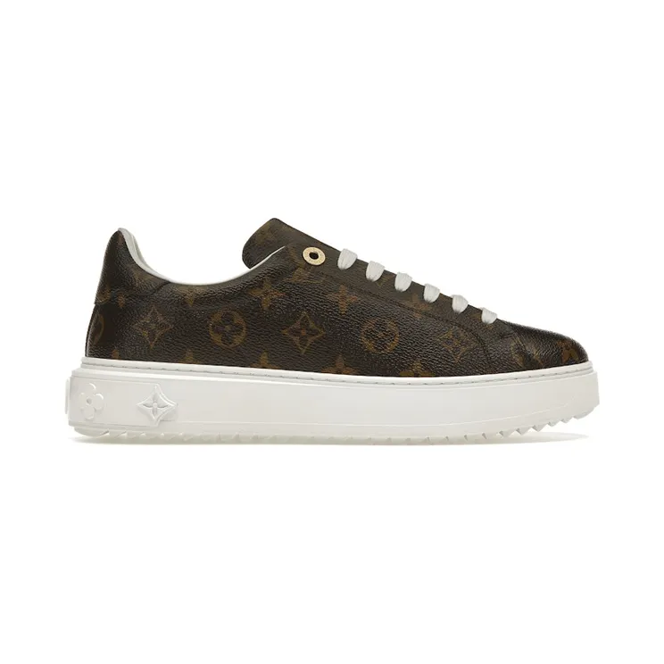 Louis Vuitton Time Out Monogram Leather Cacao Brown White (W) (1A8FJR)