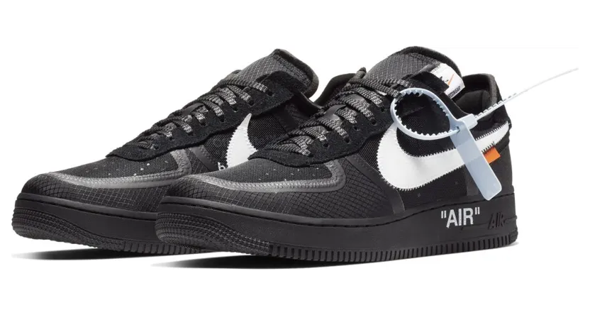 Nike x Off White Air Force AF 1 Low Black (2018) (AO4606-001)