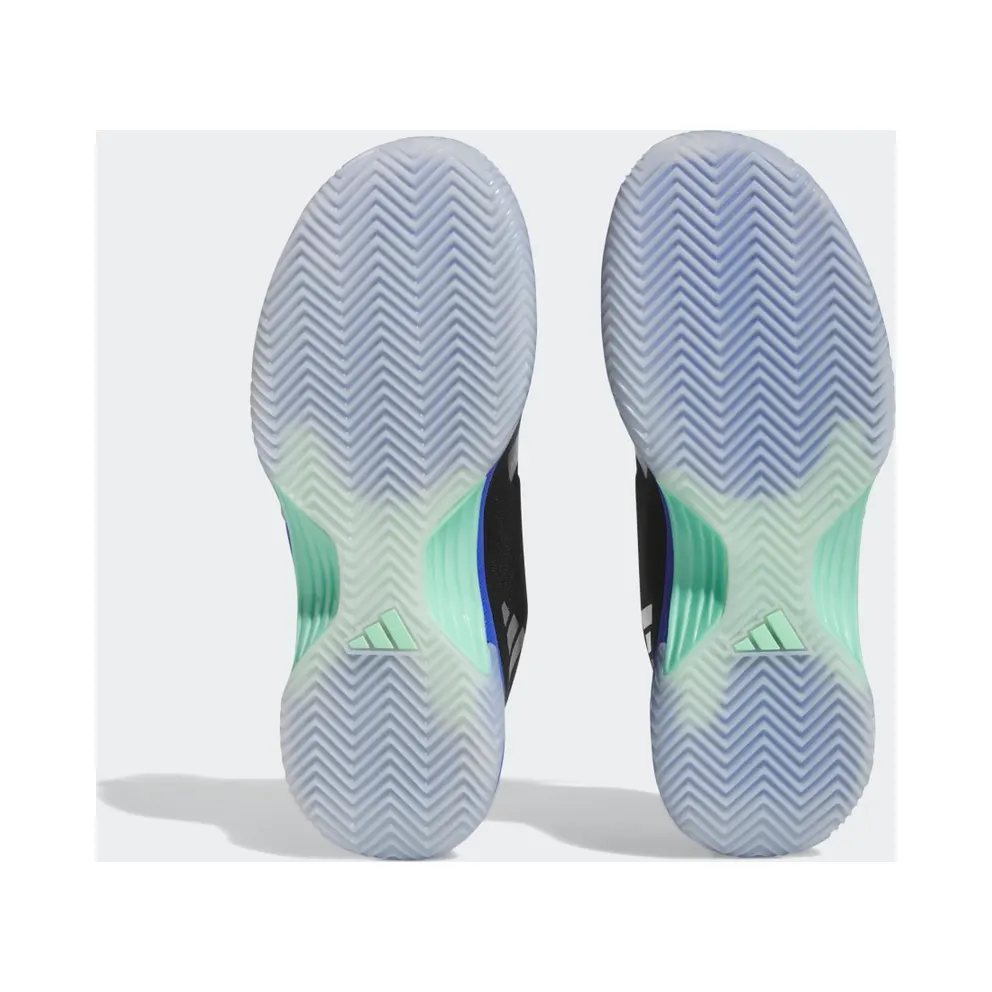 adidas Avacourt Clay Court Tennis Shoes Cloud White / Silver Metallic / Pulse Mint (HQ8410)