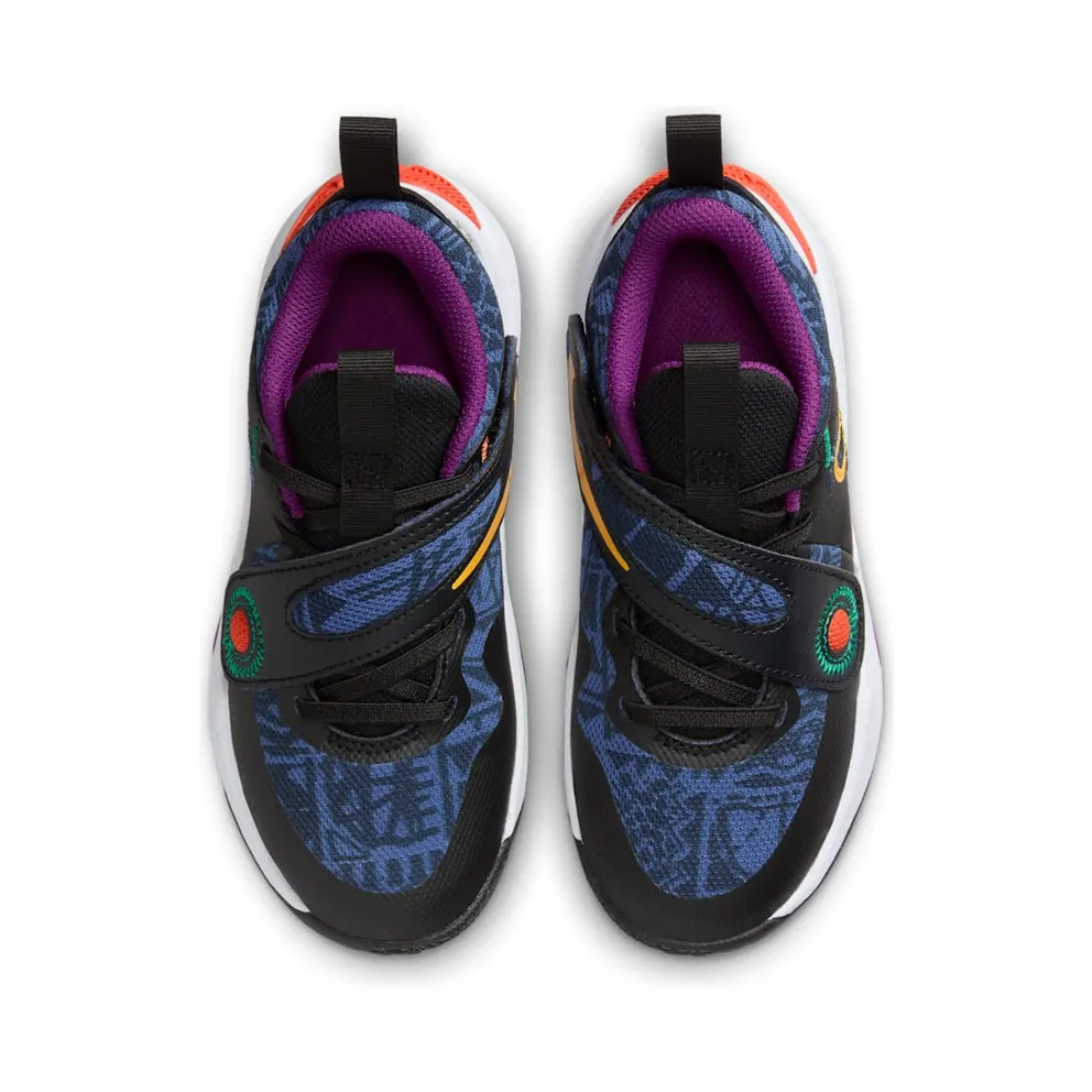 Nike Team Hustle D 11 SE Black Mystic Navy Cosmic Clay University Gold (FQ7659-001)