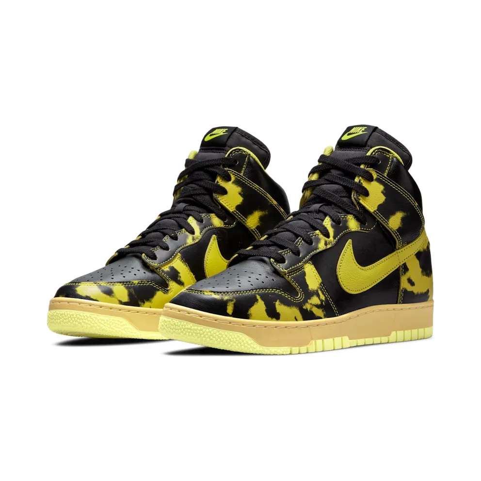 Nike Dunk High 1985 Yellow Acid Wash (DD9404-001)