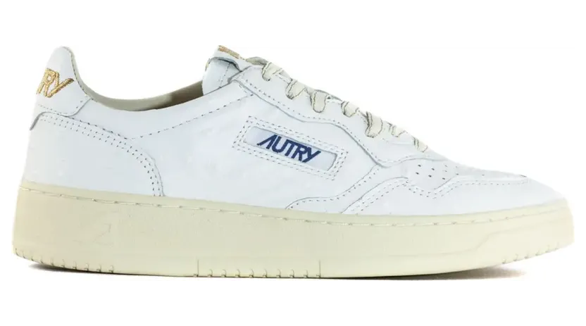 Autry Medalist Low leren “White” (AULWOT01WHITE)