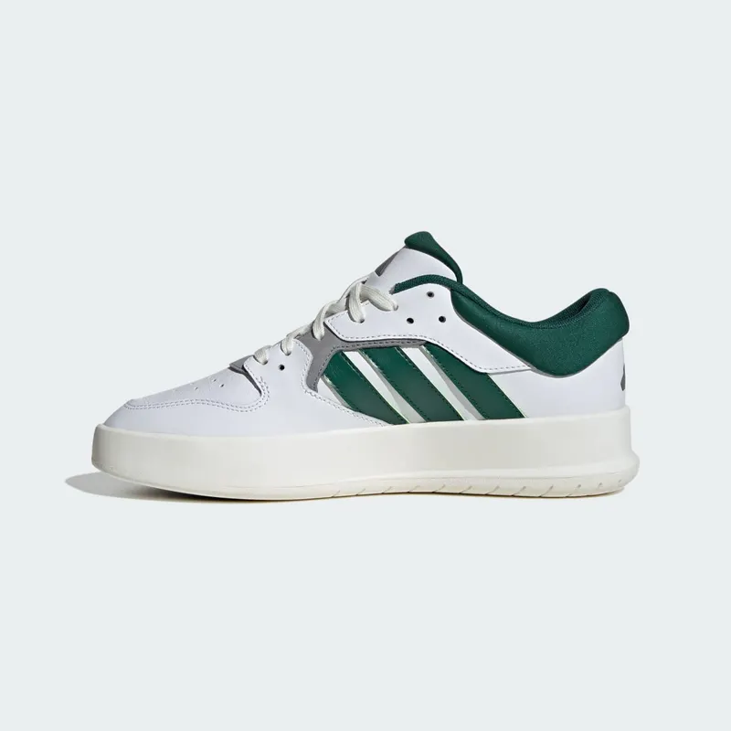 Adidas Court 24 Cloud White / Collegiate Green / Off White (ID1251)