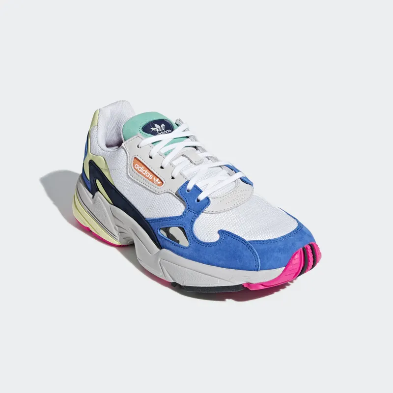adidas Falcon White Blue (W) Cloud White/Cloud White/Blue (BB9174)
