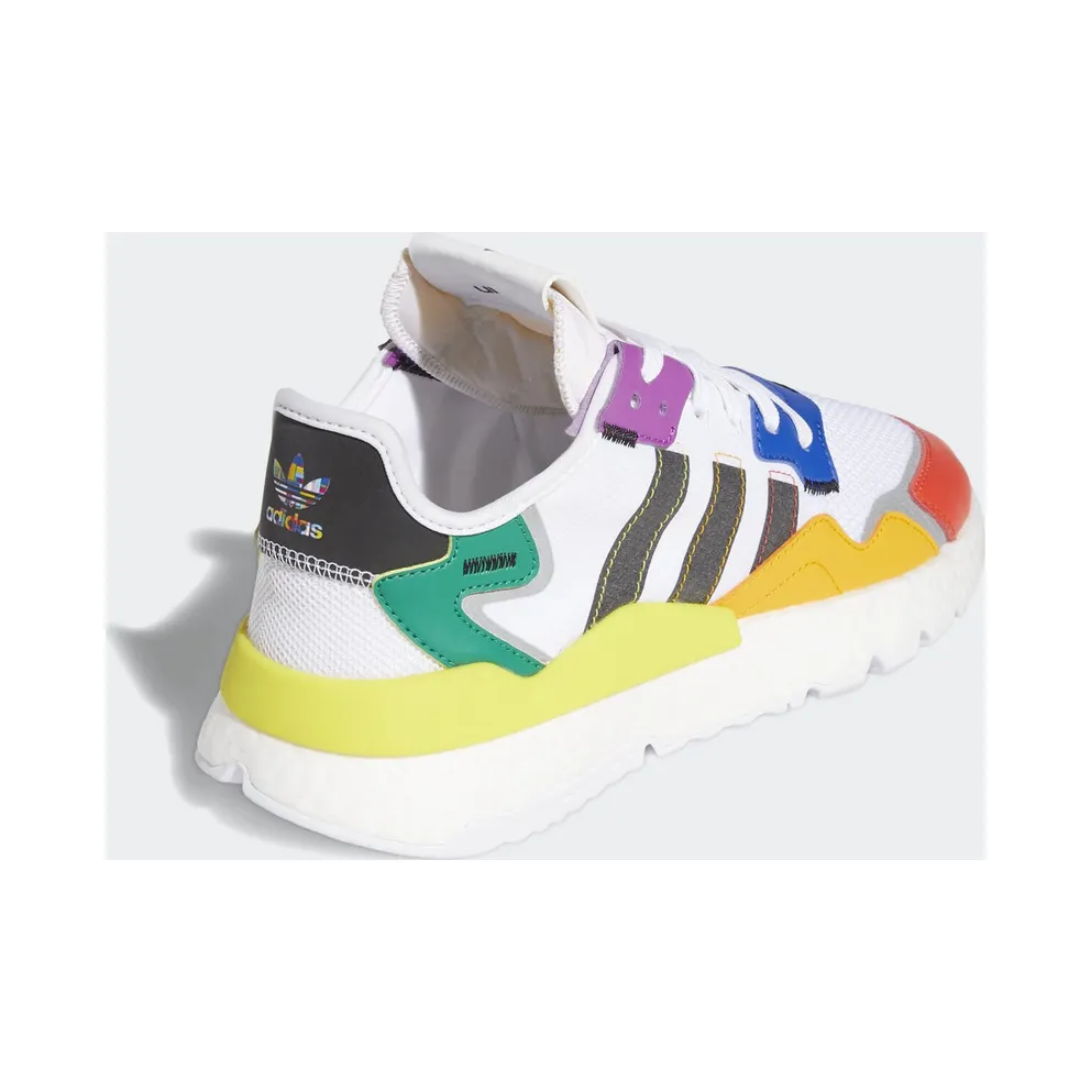 adidas Nite Jogger Pride (2020) Footwear White/Footwear White/Bright Cyan (FY9023)