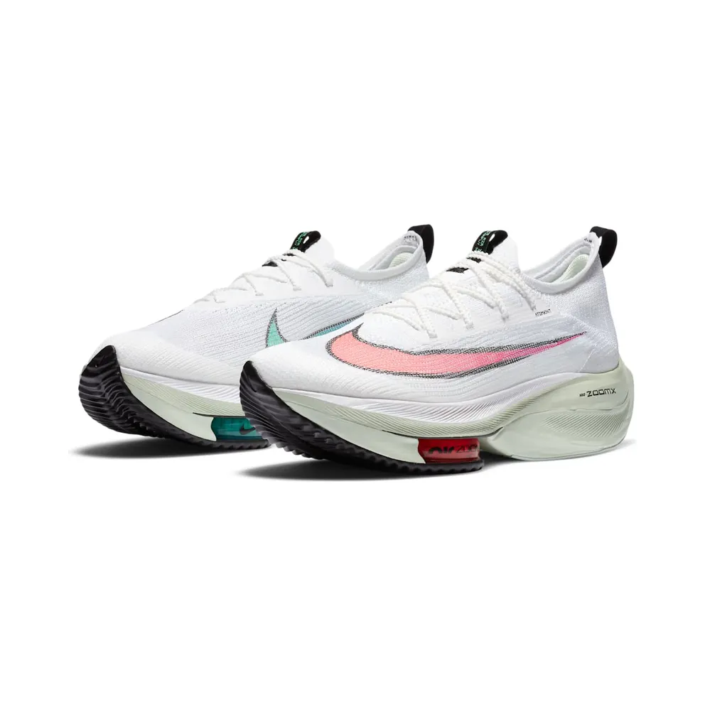 Nike Air Zoom Alphafly Next% Watermelon White/Black-Red-Barely Volt (CI9925-100)