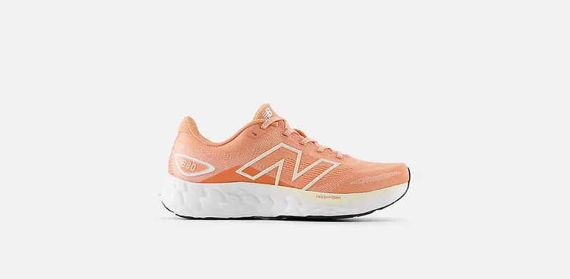 New Balance Fresh Foam 680v8 Peach Nectar White Permafrost (W680CN8)
