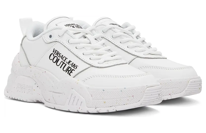Versace Jeans Couture White Eco Dye Stargaze Sneakers (E72VA3SFAEZP097) (4)