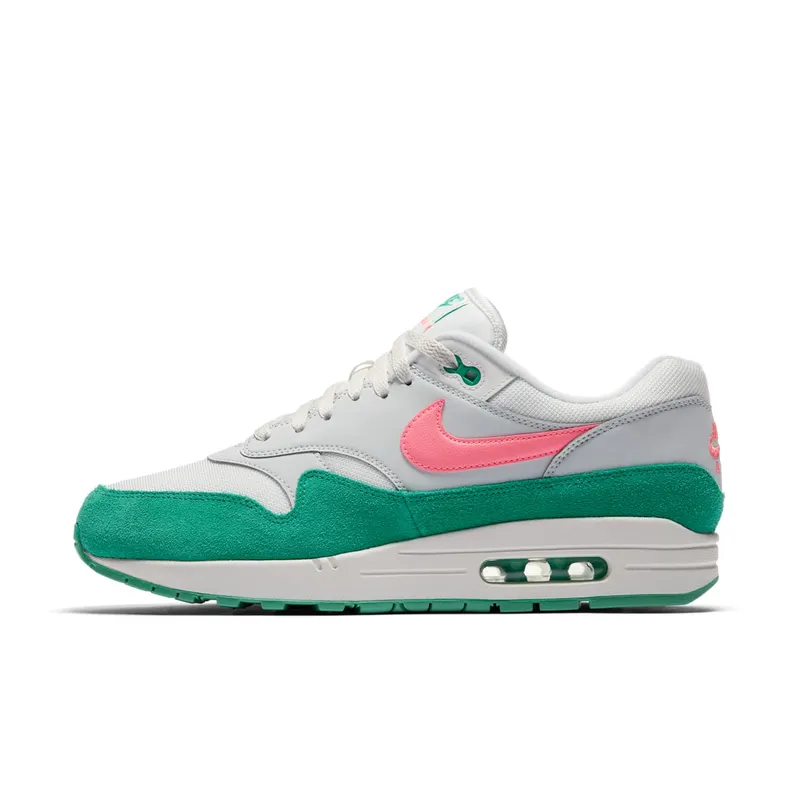 Nike Air Max 1 Watermelon Summit White/Kinetic Green-Pure Platinum-Sunset Pulse (AH8145-106)