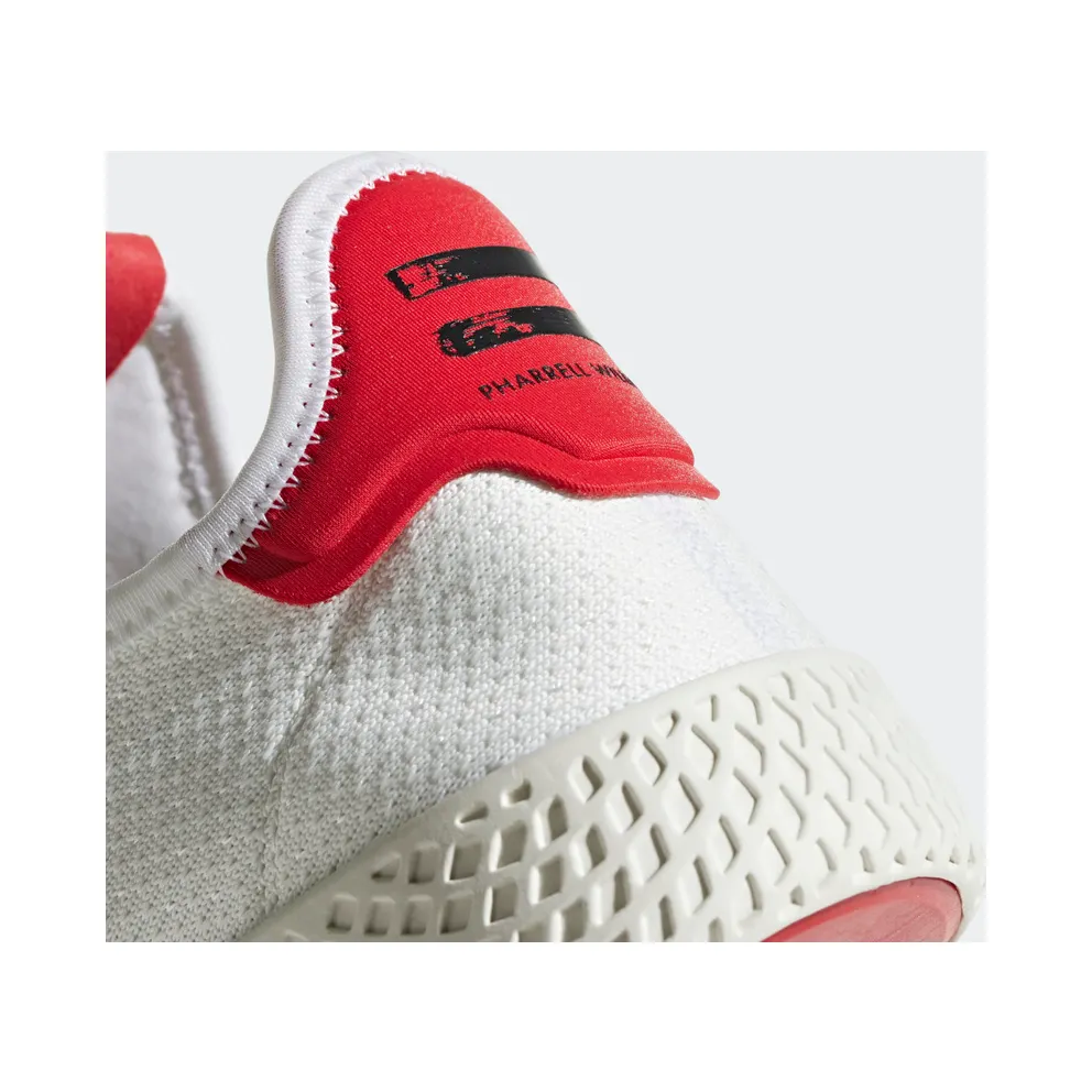 adidas Pharrell Williams Tennis Hu Cloud White / Scarlet / Chalk White (BD7530)
