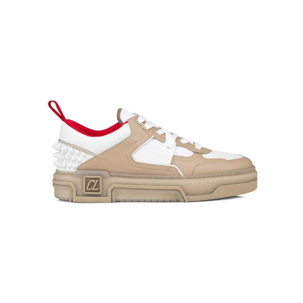Christian Louboutin Astroloubi Flat Saharienne White (1240001 F688)
