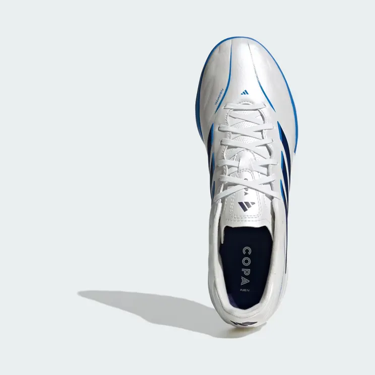 adidas Copa Pure IV League Turf Football Boots “Zero Metalic / Dark Blue / Lucid Ray Blue” (KI0647)