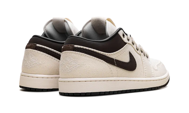 Air Jordan 1 Low Premium “Pale Ivory Baroque Brown” (IB8058-110)