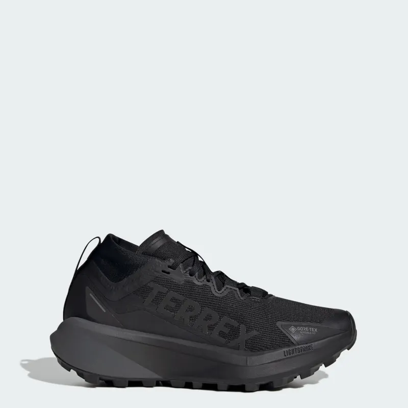 adidas Terrex Agravic GTX Trail Running Core Black Core Black Grey Six (JR5247)