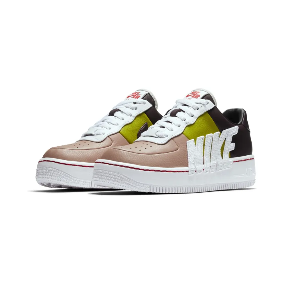 Nike Air Force 1 Upstep Force Is Female Port Wine Bright Cactus (W) Port Wine/White-Bright Cactus (898421-602)