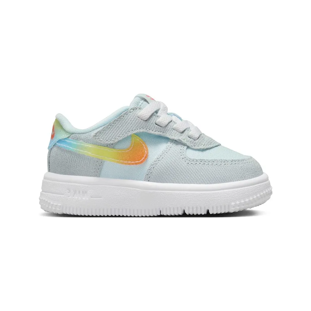Nike Force 1 Low EasyOn Glacier Blue Light Lemon Twist Aquarius Blue Total Orange (HF4784-474)