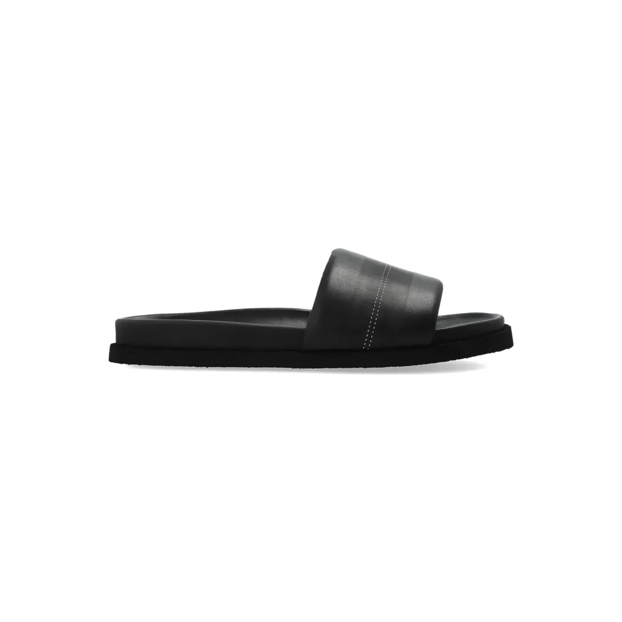 Off-White Pantoletten -Print “Black” (OWIC01AS26LEA0011011)