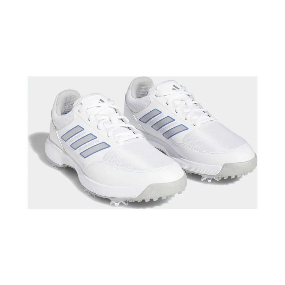 adidas Tech Response 3.0 Golf Cloud White Silver Metallic Blue Fusion (HQ1198)