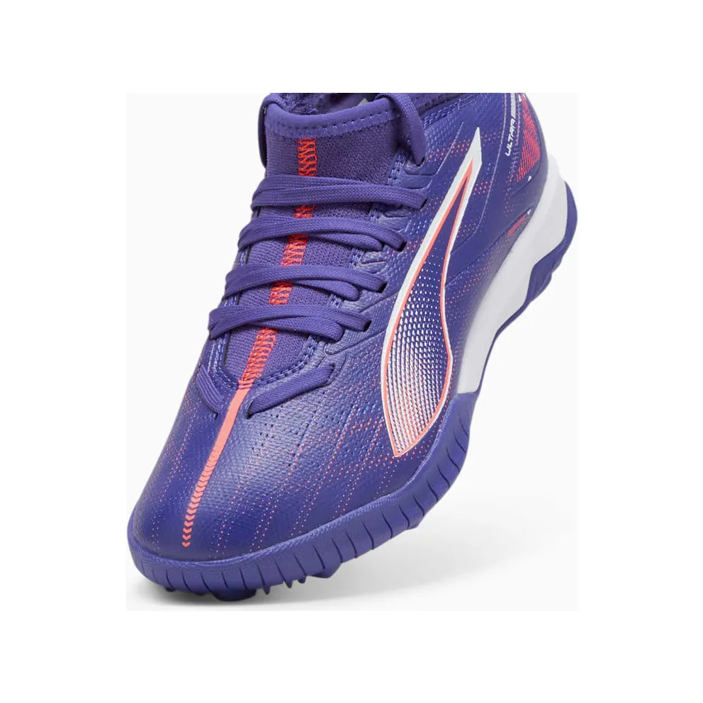 Puma Ultra 5 Match TT+ Mid Jr Lapis Lazuli White Sunset Glow (108097-01)