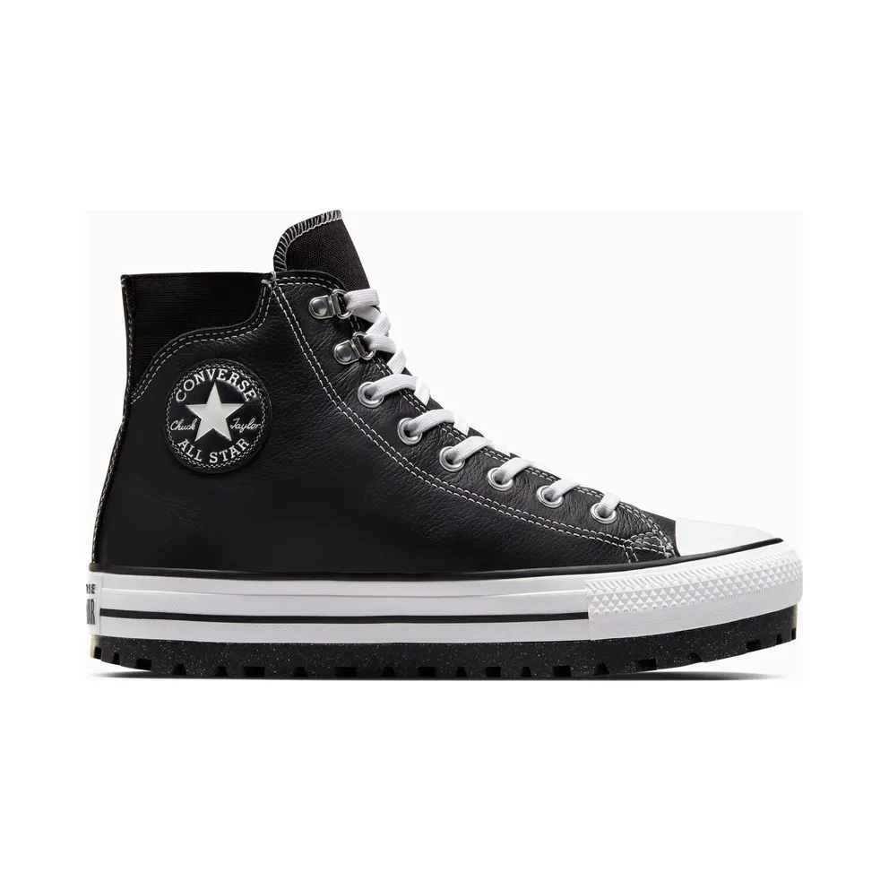 Converse Chuck Taylor All Star City Trek Waterproof Boot Black/white/silver
