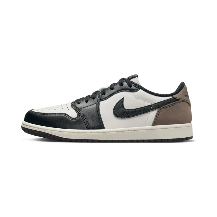 Nike Air Jordan 1 Low Retro OG Black Toe “Sail / Dark Mocha / Black” (CZ0790-102)