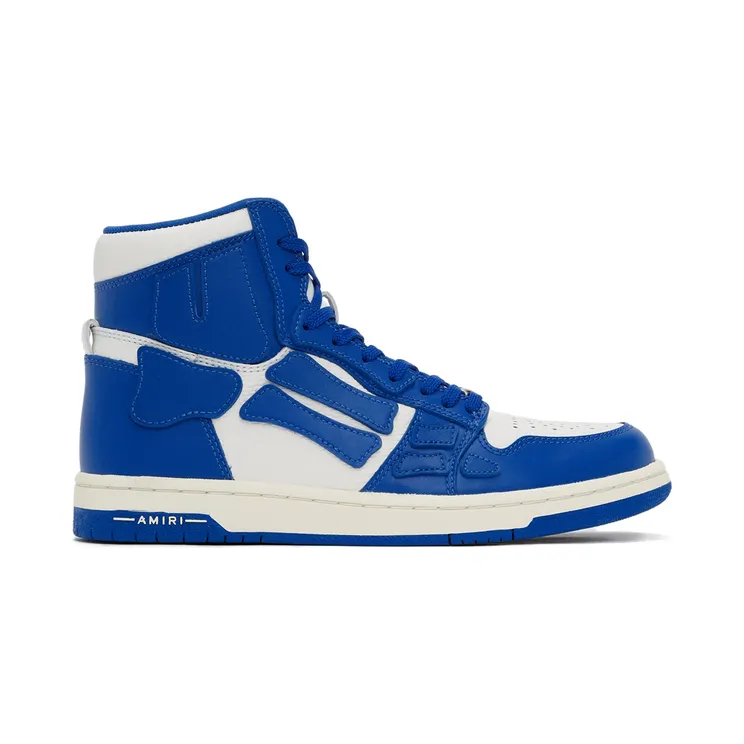 AMIRI Blue & White Skel Top Hi Sneakers (PS22MFS002-466)