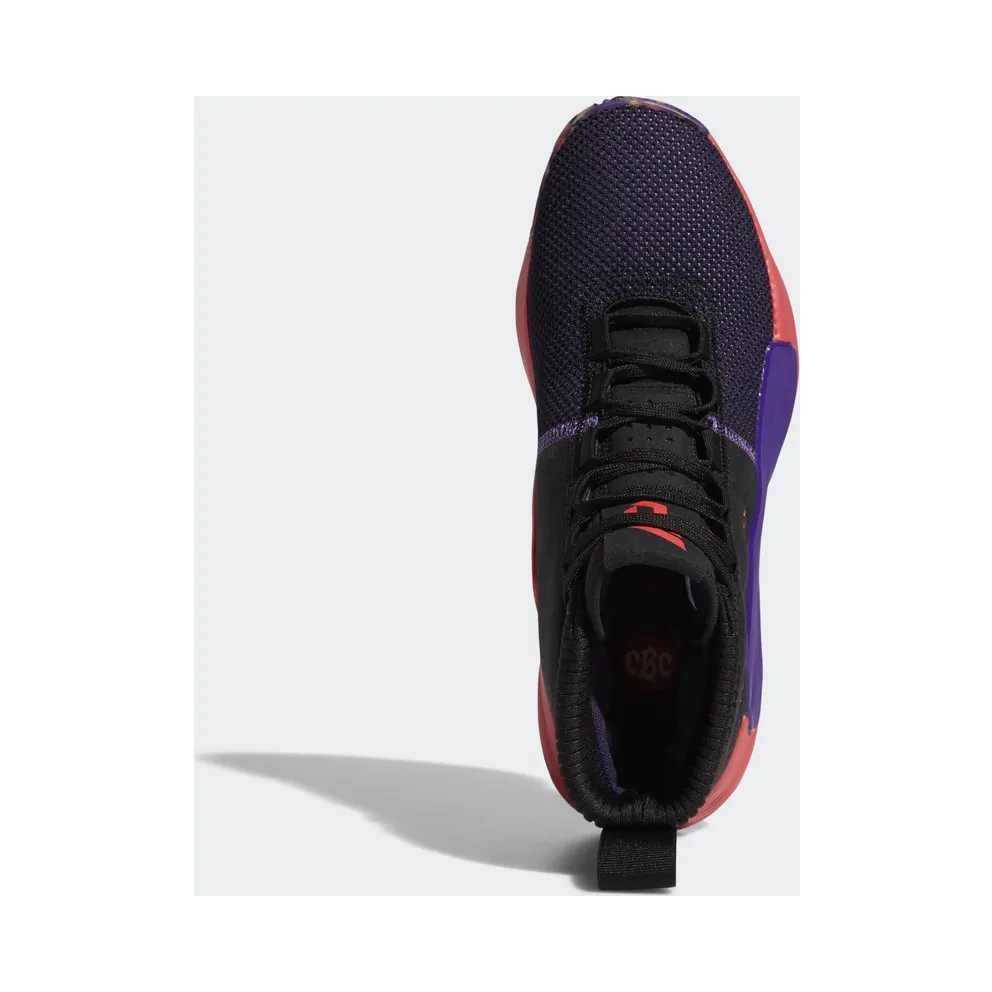 adidas Dame 5 Black Red Purple Core Black/Shock Red/Active Purple (BB9313)