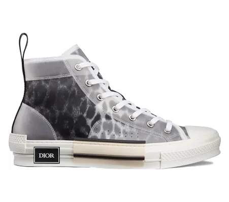 Dior B23 High Top Grey Leopard