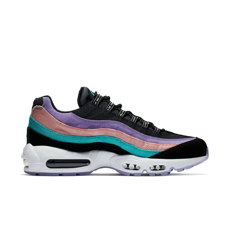 Nike Air Max 95 Have a Day Black/White-Hyper Jade-Bleached Coral (BQ9131-001)