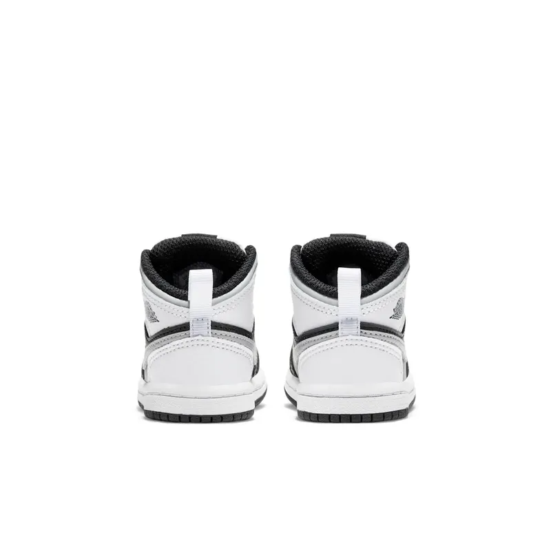 Jordan 1 Mid White Shadow (TD) Black/Medium Grey-White (640735-073)