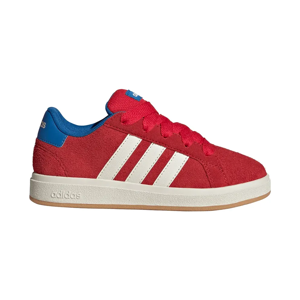 Adidas Grand Court Pure Ruby / Core White / Bright Royal (JR9848)
