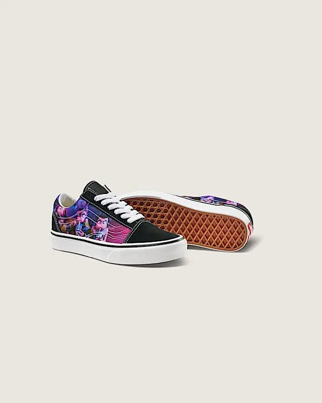 Vans Old Skool KPop Demon Hunters Black Purple (VN000ECUB5P)