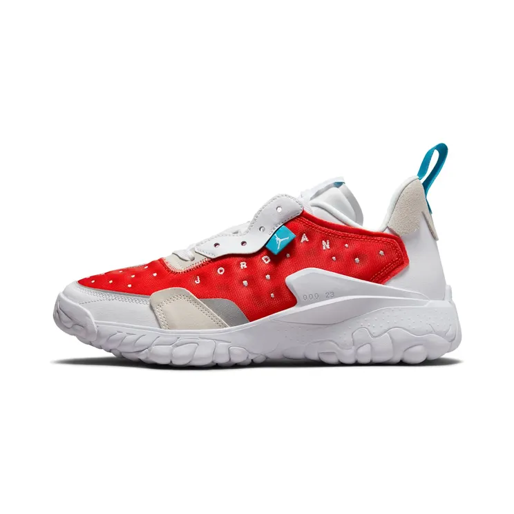 Jordan Delta 2 “Chile Red / Grey Fog / Cyber Teal / White” (CV8121-600)