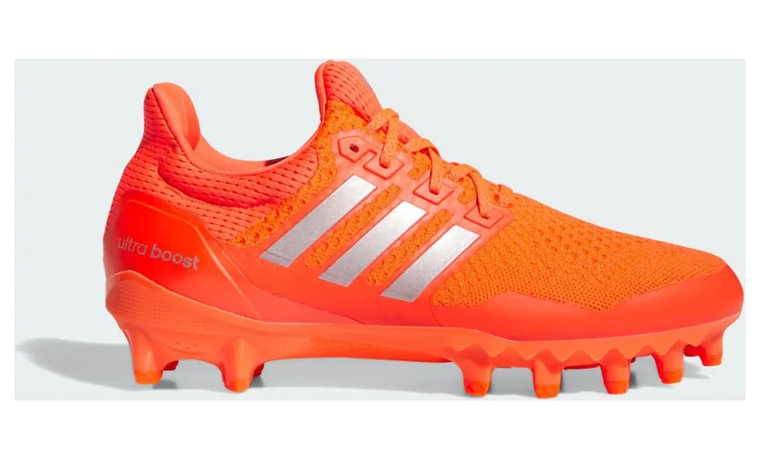 adidas Ultra Boost Football Cleats Solar Red Silver Metallic (JP7411)