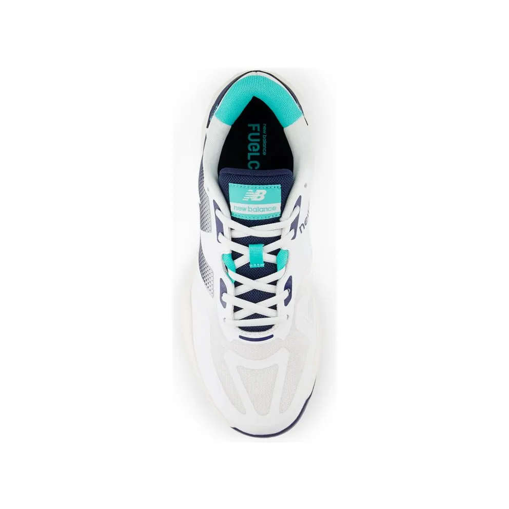 New Balance FuelCell 796v4 Padel White Navy Cyber Jade (MCH796D4)