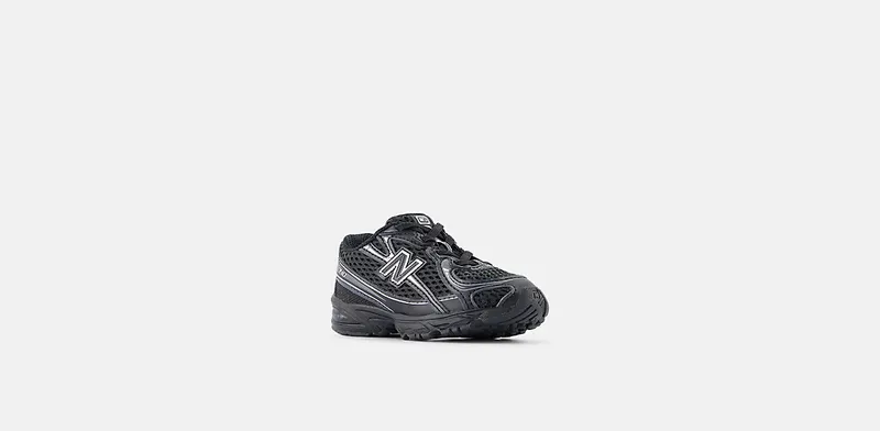 New Balance 740 Bungee Lace TD Black Silver Metallic (IZ740BM)