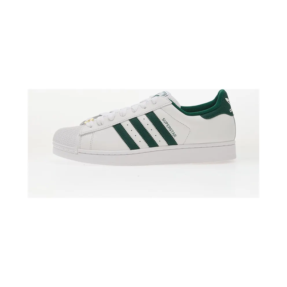 Adidas Superstar Ftw White / Collegiate Green / Gold Metallic