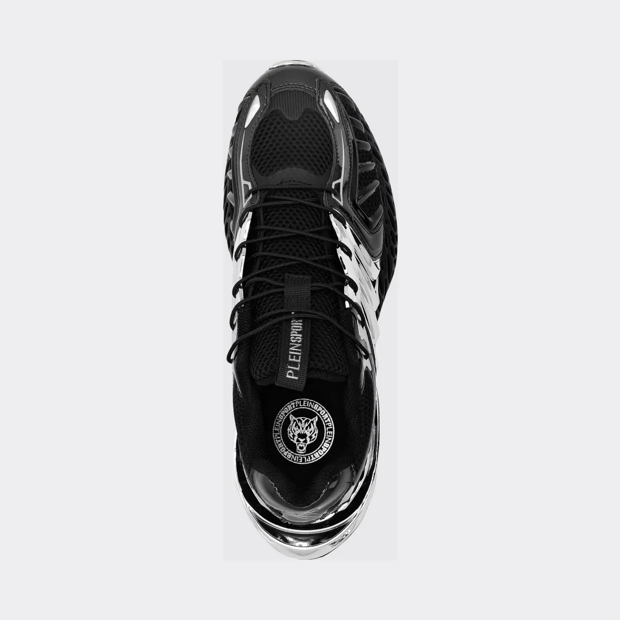 Plein Sport The Thunder Stroke Gen X 02 Mesh Trainers with a Chunky Sole Black 1 (FACSUSC0434STE003N0291) (3)