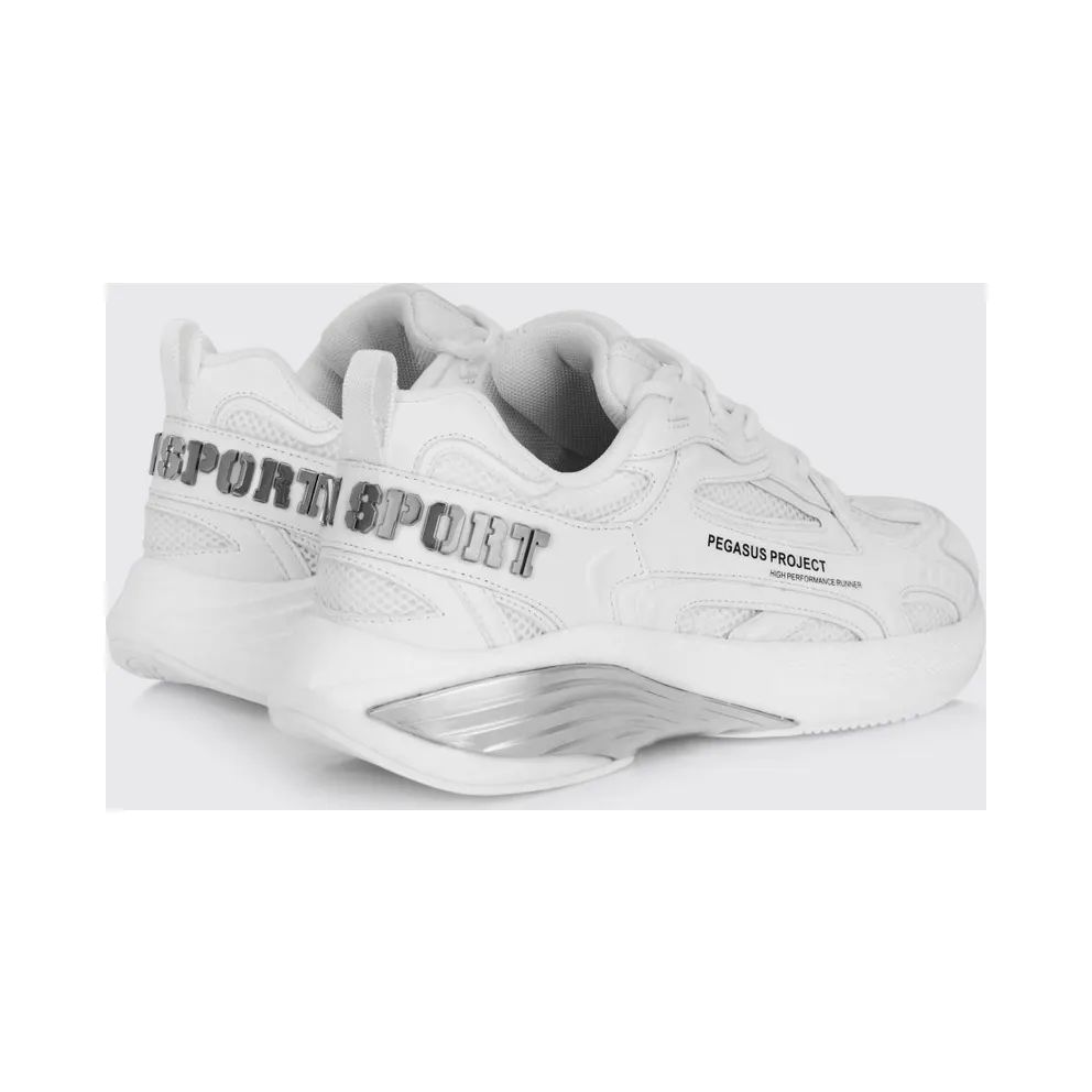 Plein Sport Pegasus Project Mesh And Rubber White (SAFSUSC0935STE003N01)