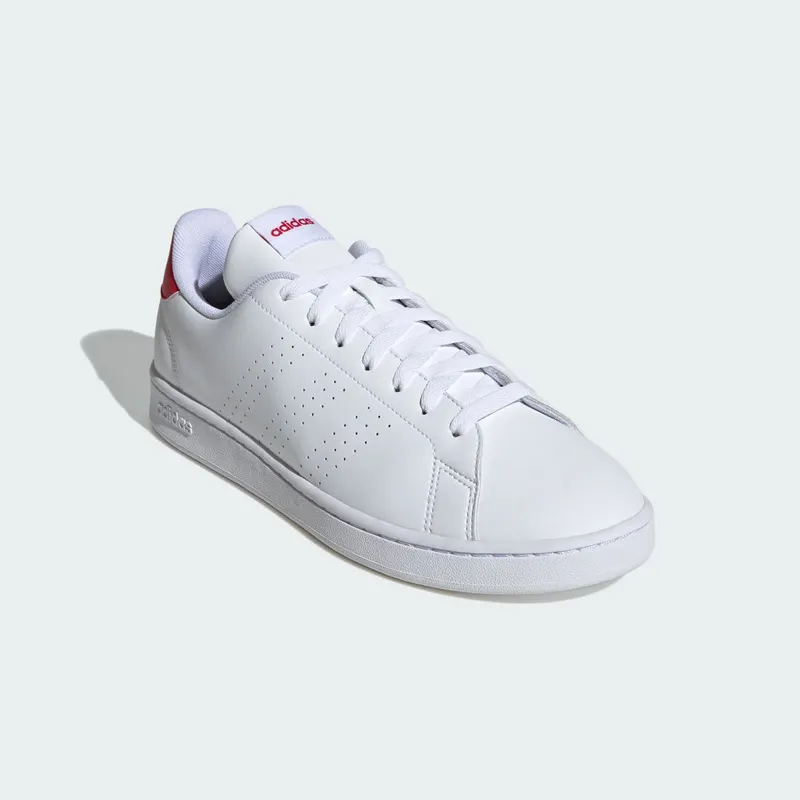 adidas Advantage Cloud White / Cloud White / Better Scarlet (IF6080)