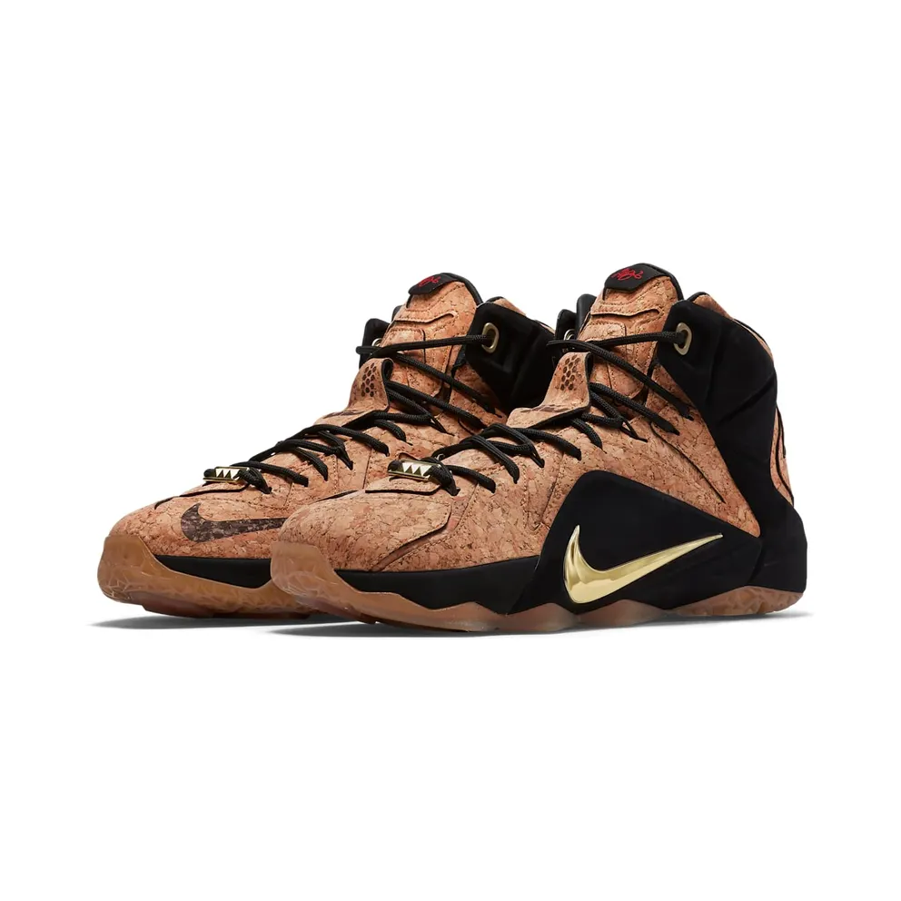 Nike LeBron 12 EXT Cork Hazelnut/Metallic Gold-Black (768829-100)