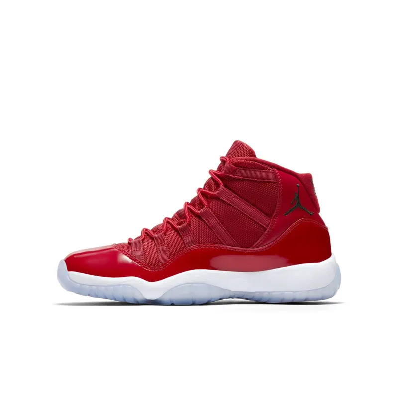 Jordan 11 Retro Win Like 96 (GS) Gym Red/Black-White (378038-623)