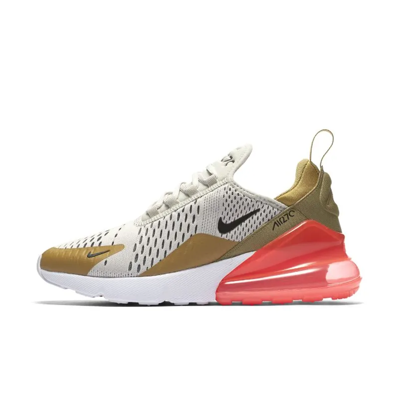 Nike Air Max 270 Flat Gold (W) Flat Gold/Black-Light Bone-White (AH6789-700)